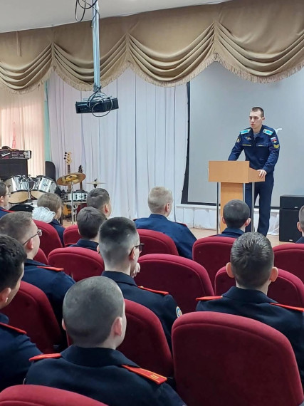 Теплая встреча с курсантами в стенах нашей любимой школы!.